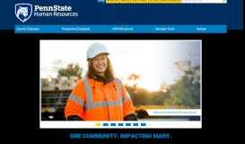 
							         Job Search - Penn State University - Jobs								  
							    