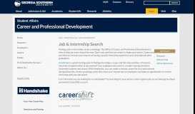 
							         Job Search - Student Affairs - Georgia Southern University								  
							    