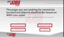 
							         Job Search | WNY Jobs | Job Seeker Portal | Buffalo								  
							    