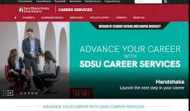 
							         Job Search, Work and Internship resources | SDSU								  
							    