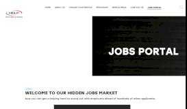 
							         Job Seeker Portal | Help Employment & Training								  
							    