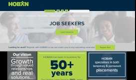 
							         Job Seekers | HOBAN Recruitment								  
							    