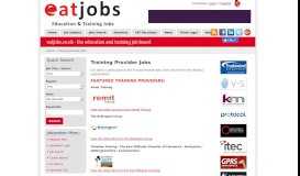 
							         Job Vacancies from Training Providers - Education & Training Jobs								  
							    