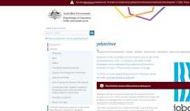 
							         jobactive | Department of Employment, Skills, Small and Family Business								  
							    