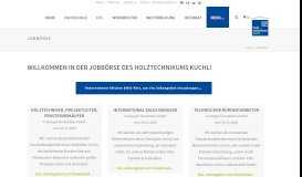 
							         Jobbörse > Holztechnikum Kuchl - HTL, Fachschule, Weiterbildung								  
							    