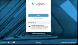 
							         Jobpac Connect | Portal Login								  
							    