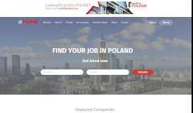 
							         jobPOLAND: Job offers for foreigners in Poland								  
							    