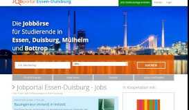
							         Jobportal Essen-Duisburg - Offizielle Jobbörse des ...								  
							    