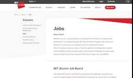 
							         Jobs | alum.mit.edu								  
							    