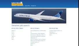 
							         Jobs and Careers at United - United Airlines								  
							    