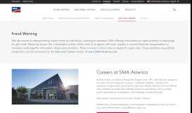 
							         Jobs and Careers - SMA America								  
							    