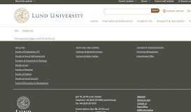 
							         Jobs and internships | Lund University								  
							    