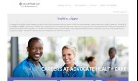 
							         Jobs at Advocate Health Care								  
							    