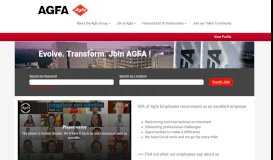 
							         Jobs at Agfa - Agfa-Gevaert								  
							    