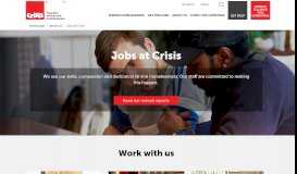 
							         Jobs at Crisis | Crisis | Together we will end homelessness								  
							    