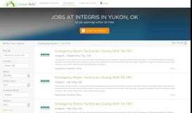 
							         Jobs At INTEGRIS In Yukon, OK | CareerArc								  
							    