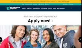 
							         Jobs at nc | Nottingham College 0115 9 100 100								  
							    