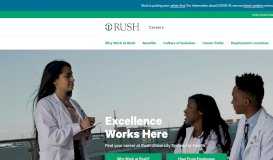 
							         Jobs at Rush University Medical Center								  
							    