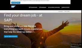 
							         Jobs at SAP								  
							    