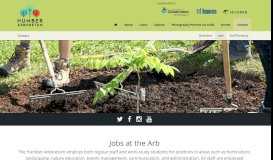 
							         Jobs at the Humber Arboretum - Humber College								  
							    