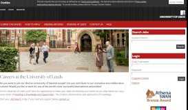 
							         Jobs at the University of Leeds								  
							    