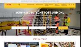 
							         Jobs bei Deutsche Post und DHL								  
							    