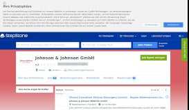 
							         Jobs bei Johnson & Johnson GmbH - StepStone								  
							    