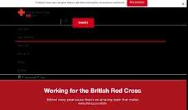 
							         Jobs  British Red Cross								  
							    