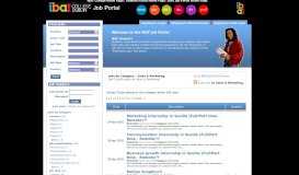 
							         Jobs by Category: - Sales & Marketing | IBAT Job Portal								  
							    
