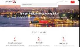 
							         Jobs for backpackers - Job Search Australia								  
							    