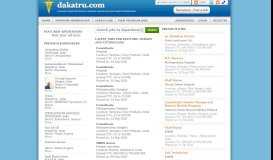 
							         Jobs for Doctors and Medical Professionals - dakatru.com								  
							    