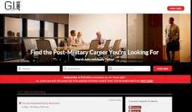 
							         Jobs for Veterans, Veteran Job Board | GiJobs.com - Administrative ...								  
							    