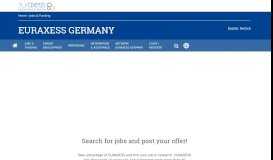 
							         Jobs & Funding | EURAXESS Germany								  
							    