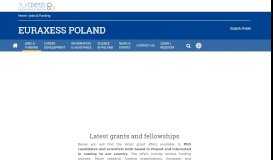 
							         Jobs & Funding | EURAXESS Poland								  
							    