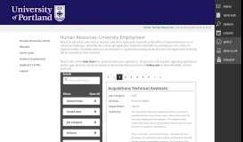 
							         Jobs | Human Resources | University of Portland								  
							    