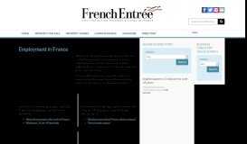 
							         Jobs in France | Employment Guide & French Business Start Ups								  
							    