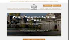 
							         Jobs in Milwaukee - Property Management Careers | Wimmer ...								  
							    