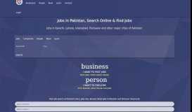 
							         Jobs in Pakistan, Jobs in Karachi, Lahore, Islamabad - Search Online!								  
							    