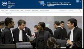 
							         Jobs - International Criminal Court								  
							    