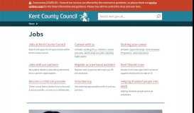 
							         Jobs - Kent County Council								  
							    