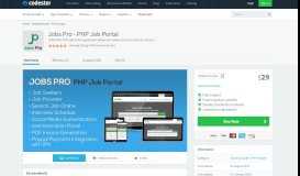
							         Jobs Pro - PHP Job Portal | Codester								  
							    