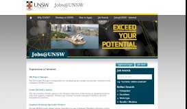 
							         Jobs - Recent Jobs - UNSW Sydney								  
							    