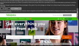 
							         Jobs | UK Job Search | Find your perfect job - totaljobs								  
							    