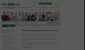 
							         Jobs und Stellenangebote in Herford | wb-jobs.de								  
							    
