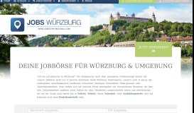 
							         Jobs Würzburg » Deine Jobbörse für Würzburg & Umgebung								  
							    
