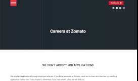 
							         Jobs - Zomato: Careers								  
							    