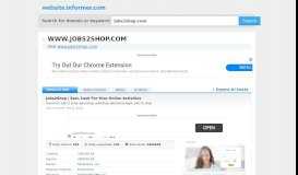 
							         jobs2shop.com at WI. Jobs2Shop | Earn Cash For Your Online ...								  
							    
