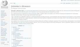 
							         Jobseeker's Allowance - Wikipedia								  
							    