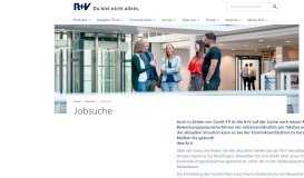 
							         Jobsuche: Jobbörse der R+V Versicherung								  
							    