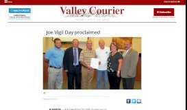 
							         Joe Vigil Day proclaimed - Alamosa News								  
							    